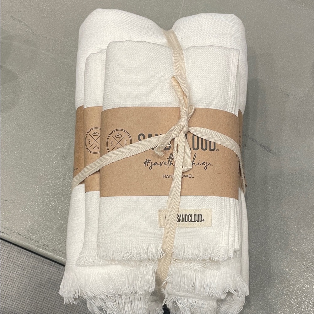 Sand Cloud White Towel Set